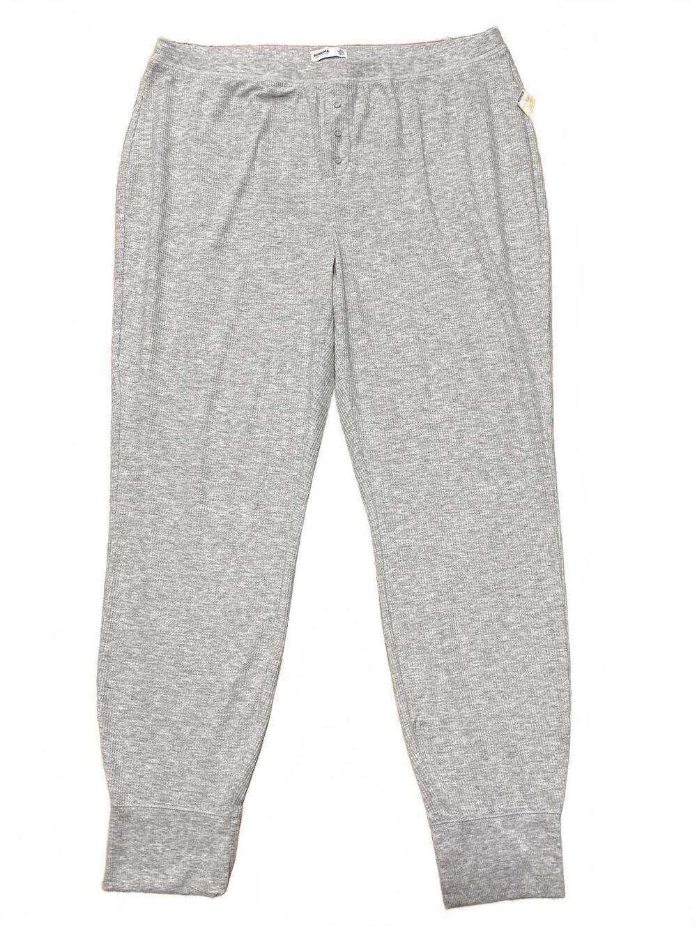 Soncma XXL Gray Sleepwear Lounge Pants